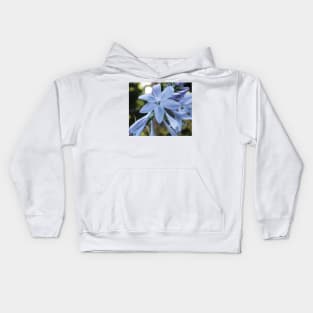 Light Purple Flowers Kids Hoodie